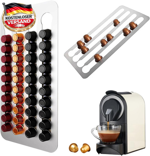 Kaffeekapselhalter wand - kaffeekapselhalter,