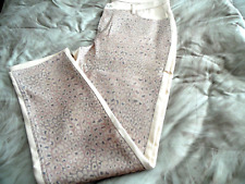 Schöne Ponte Designer Hose mit Druck in Sand Gr . 24/48