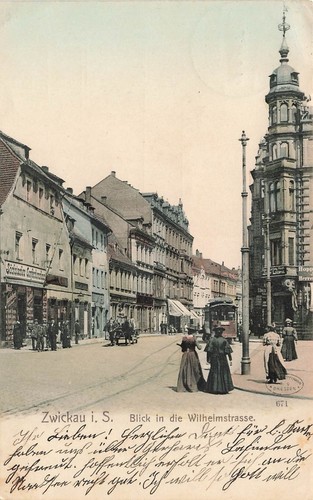 Zwickau blick in - ak, (08056),