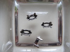 4 Fassungen Aufnähkessel für