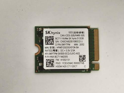 Hynix bc711 512 - 512, nvme