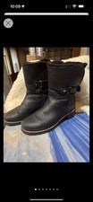 Panama Jack Stiefel 40 schwarz leder lammfell gut erhalten