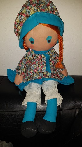 Holly hobbie lumpen puppe 70er - lumpen,