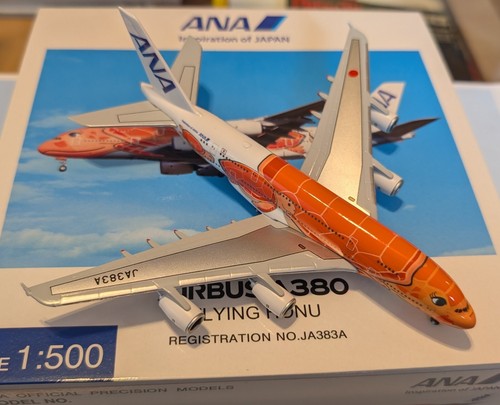Ana nh50093 a380 - ana, flying