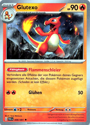 Pokemon karte glutexo - pokemon,