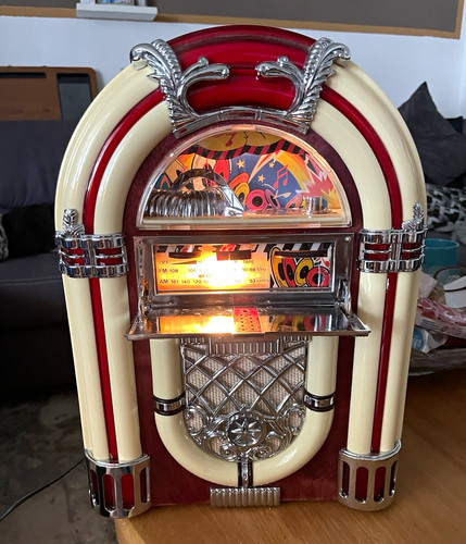 Beleuchtete mini jukebox - beleuchtete, mini-jukebox