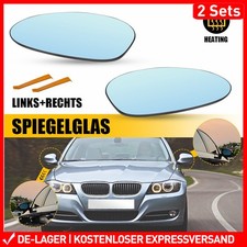 Außenspiegel Glas heizbar asphärisch Set für BMW 1er E82 E87 3er E46 E91 2 Sets