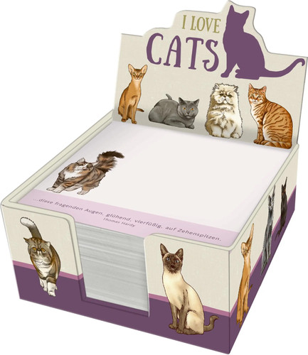 Zettelkästchen love cats - zettelkästchen, i