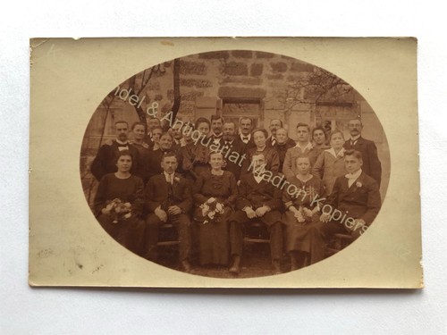 Orig foto personengruppe - ak,