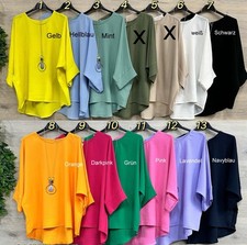 Italy Shirt Tunika Bluse mit