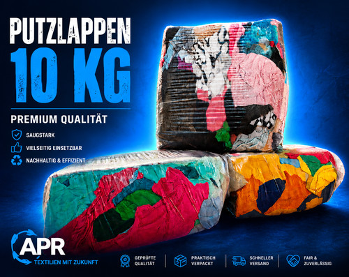 Kattun bunt putzlappen - bunt, 10kg