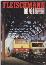 Fleischmann 1980 Vintage Modellbau-Katalog Prospekt 80/81 H0 Modelleisenbahn