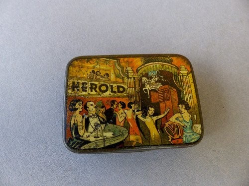 Alte blechdose herold - alte,