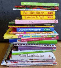 41x Kochen Backen Bücher Hefte Zeitschriften Sammlung Familie Kinder Paket Karto