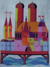 - Art Deco Teppich Wandteppich