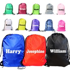 5er Pack Kordelzugtasche Rucksacktasche Schwimmschule PE Kit Sport Kinder Erwachsene