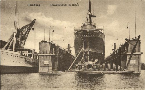 Dampfer oceanliner hamburg - dampfer,