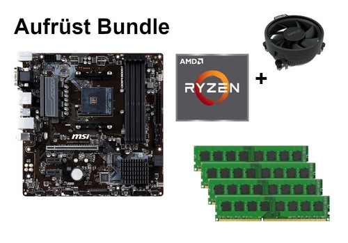Bundle msi b450m - b450m, plus