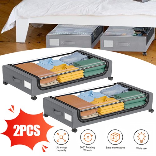 Unterbettkommode mit rollen - 2x,