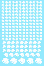 A6 - White Lion Heads