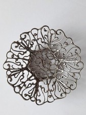 Schale Teller Figur 800er Silber Miniatur Plate