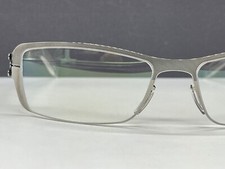 ic Berlin Brille Damen silber Eckig Männertreu NP:499€