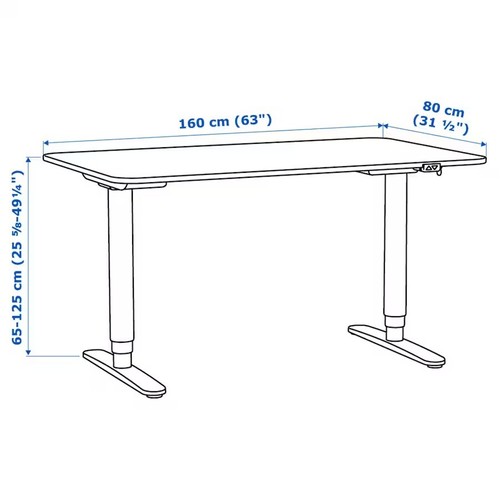 Ikea bekant schreibtisch - ikea,