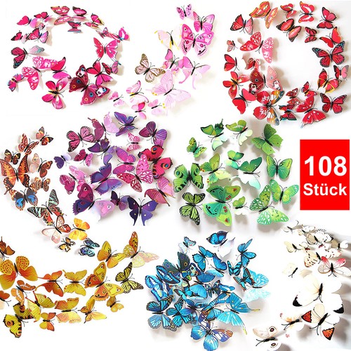 108 schmetterlinge im - 108,