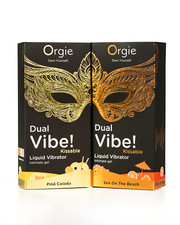 Orgie -Stimulationsgel Dual Vibe! Liquid Vibrator kühlendes Gel