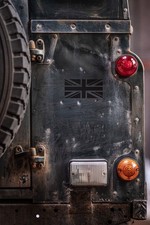 Union Jack Aufkleber – passend für Land Rover Defender / Discovery / Freelander