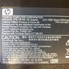 Netzteil 120w 5v ppp016l - hp, 120w/18,5v