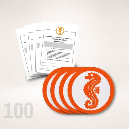 100x seepferdchen abzeichen - seepferdchen®,