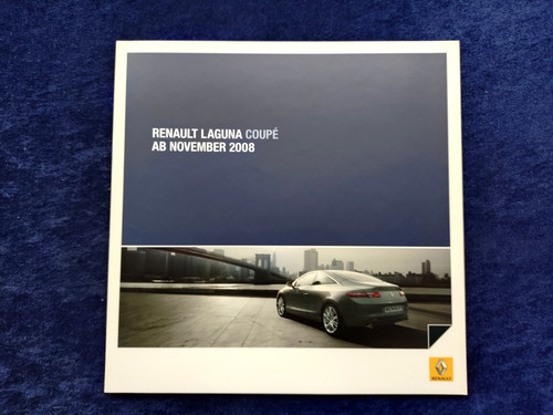 Renault laguna coupe prospekt - laguna,