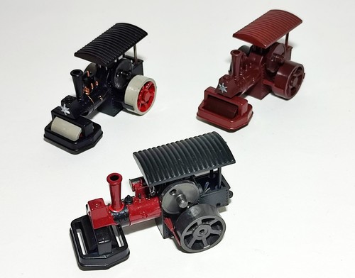 Henschel dampfwalze - 3x,