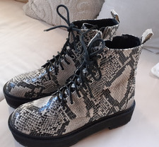 Schnürboots - snakeprint