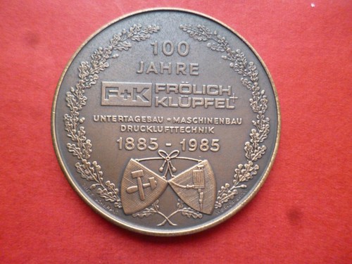 Medaille bronze 100 jahre k - 100,