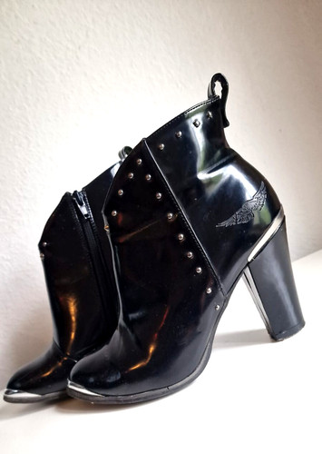 Moderne damen stiefelette mit - moderne,