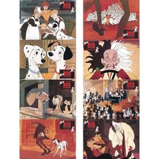 101 DALMATINER: 1 AUSHANGSATZ  (8 AUSHANGFOTOS DIN A 4)WALT DISNEY ANIMATIONSFIL