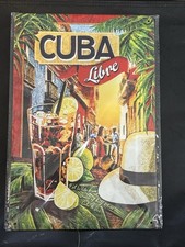 Cuba Libre Blechschild 20x30cm