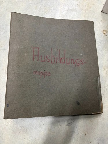 Buch ausbildungsmappe - buch, /