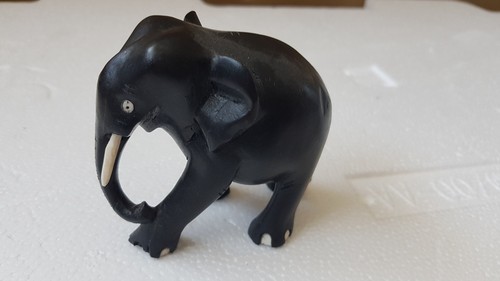 Elefant braun schwarz statue - elefant,