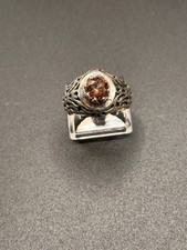 Herrenring Alexandrit Stein  Silber 925 خاتم فضة الكساندريت