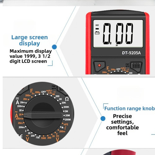 9205a digital multimeter - 9205a,