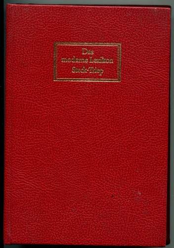 Das moderne lexikon - lexikon, band