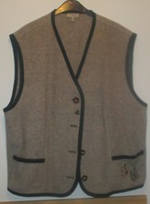 Ärmellose Damentrachtenweste,Leibchen, von Frankonia Jagd, grau-grün, Gr 44