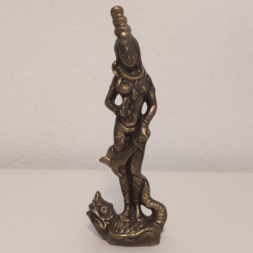 Asiatische skulptur frau mit - ,