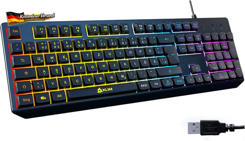 Gaming tastatur mit - mit, rgb