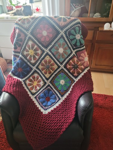 Häkeldecke wohndecke - häkeldecke,