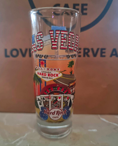 Hard rock cafe pintglas - rock,