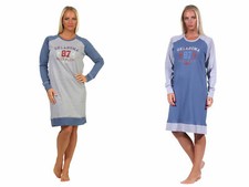 Damen Nachthemd, Rundhals